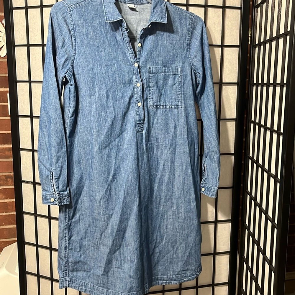 EUC Denim Shirt Dress, Old Navy Med
